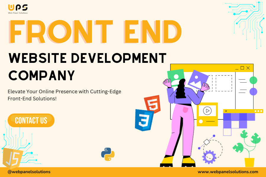 Front End Website Development Company In USA - Web Panel Solutions