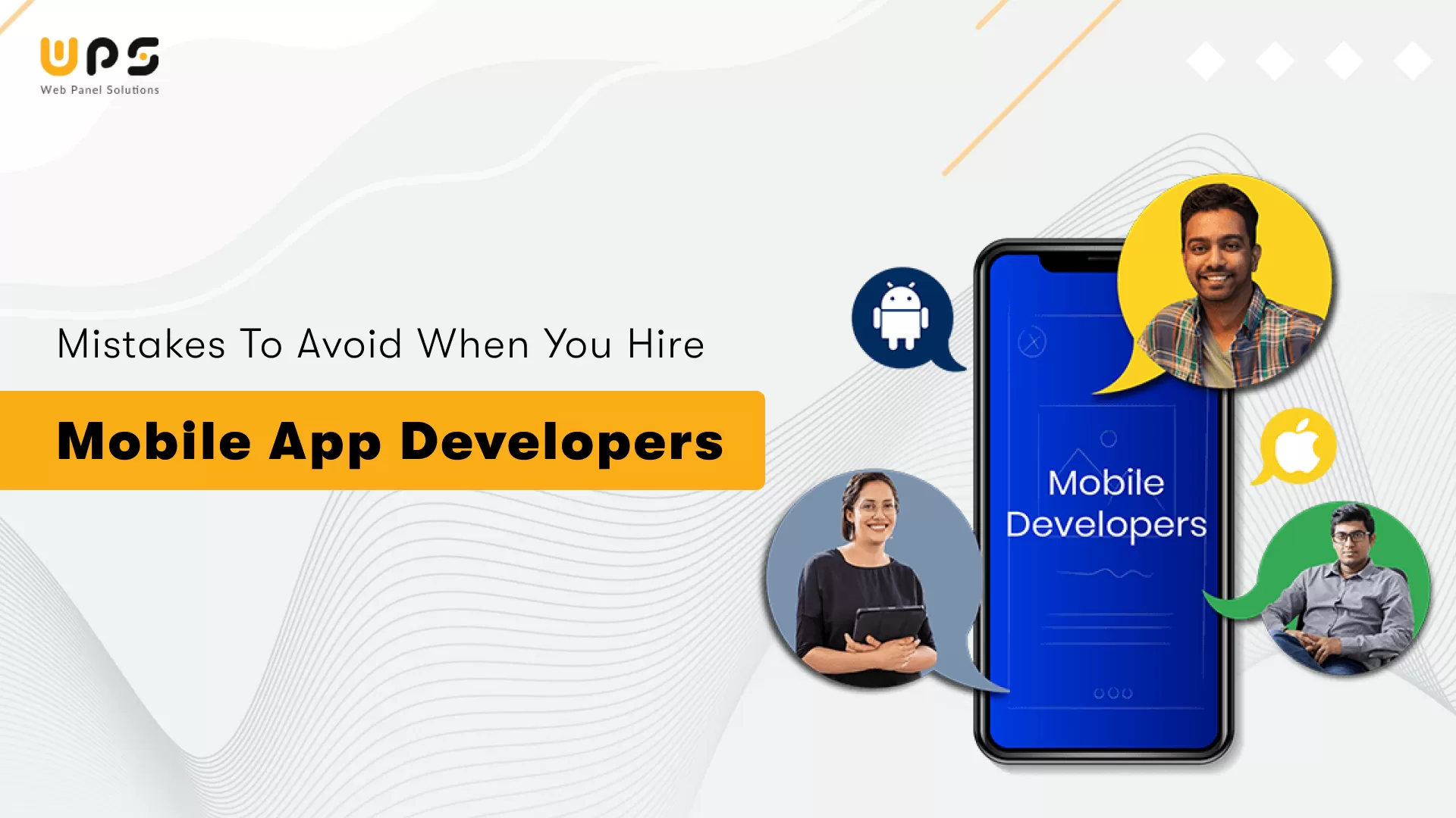 Mistakes To Avoid When You Hire Mobile App Developers