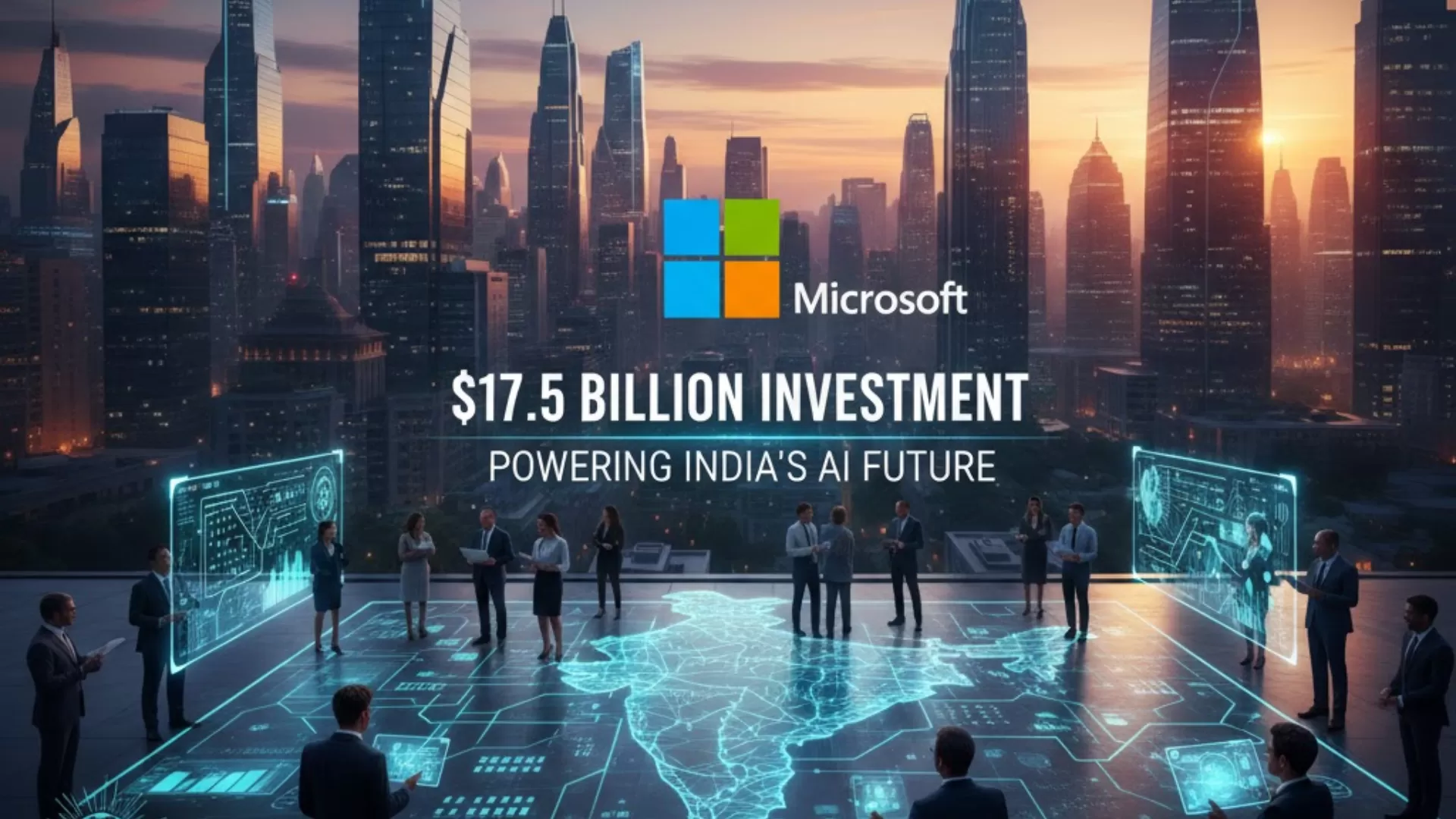 India Secures $17.5B AI Investment – A New Era of Technology & Innovation Begins